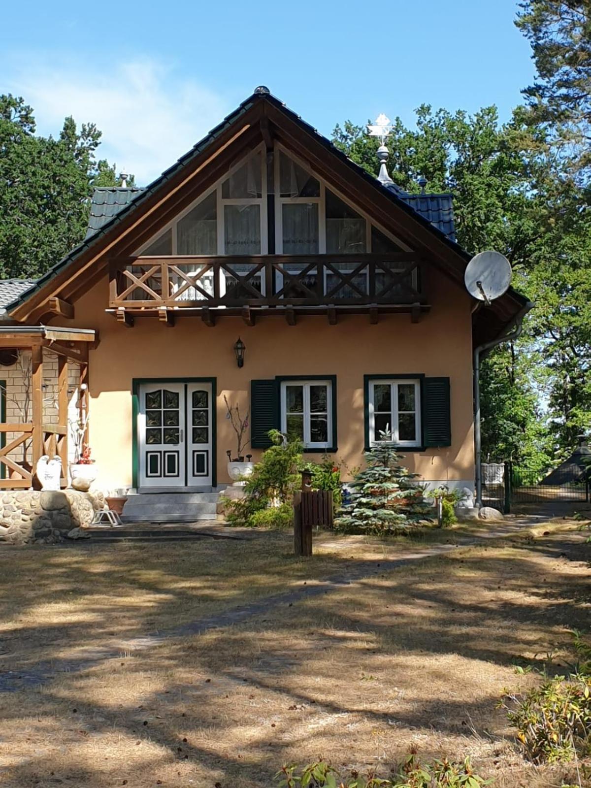Ferienwohnung Habicht Villa-Paelitzsee Grosszerlang Exterior photo