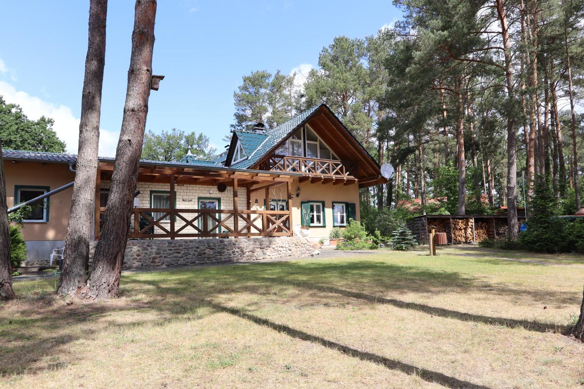 Ferienwohnung Habicht Villa-Paelitzsee Grosszerlang Exterior photo